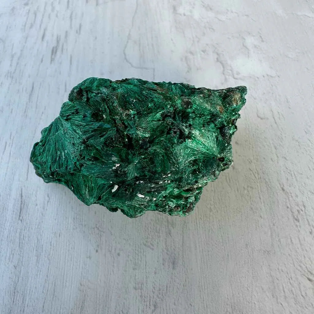 2.5" Fibrous Malachite B