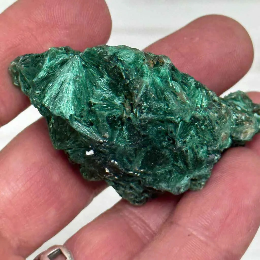 2.5" Fibrous Malachite B