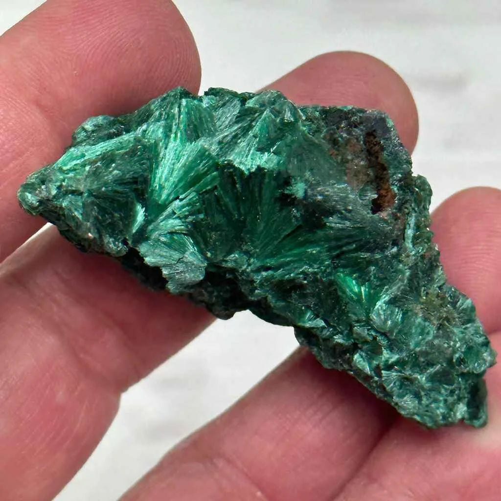2.5" Fibrous Malachite B