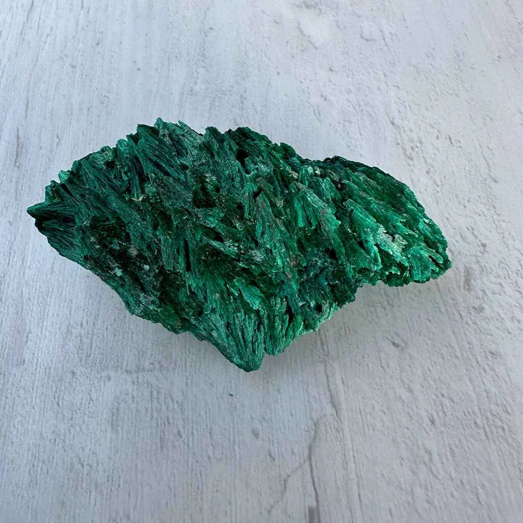 2.5" Fibrous Malachite D