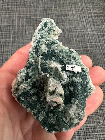 Green Heulandite