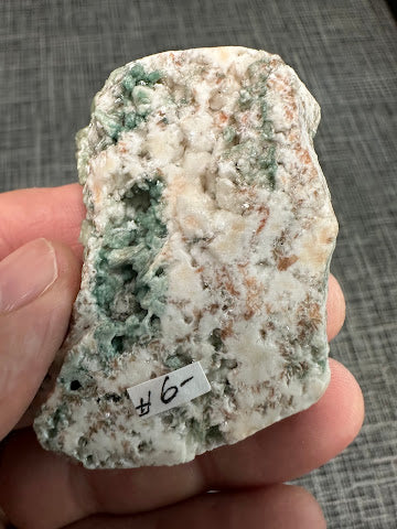 Green Heulandite