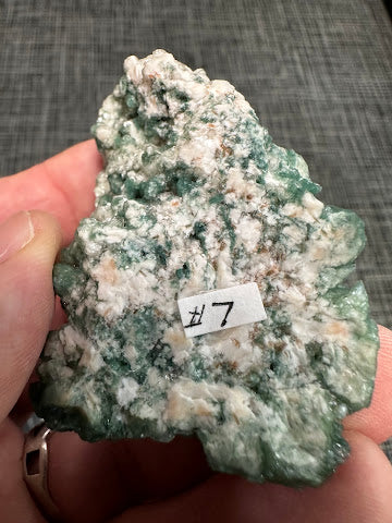 Green Heulandite