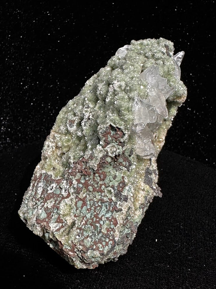 Calcite over Heulandite