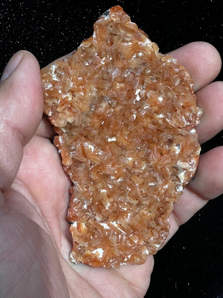 Orange Heulandite