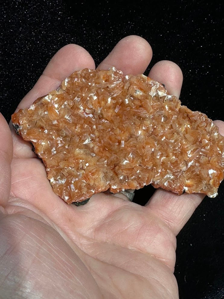 Orange Heulandite