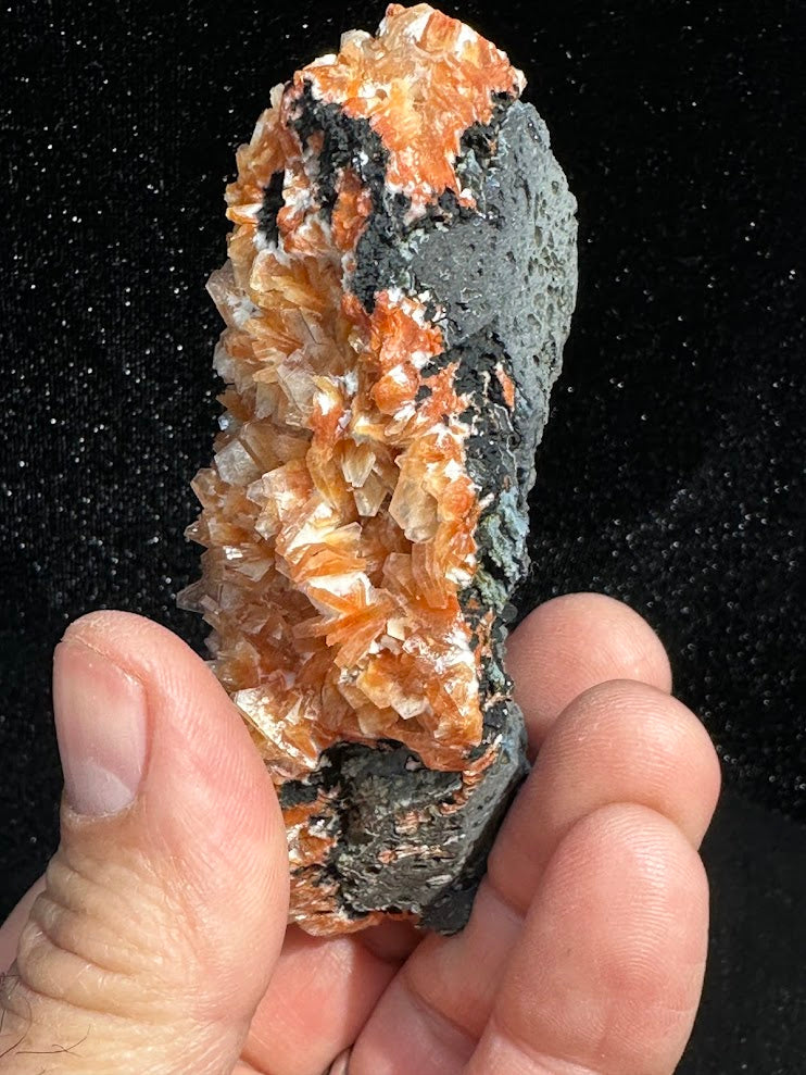 Orange Heulandite