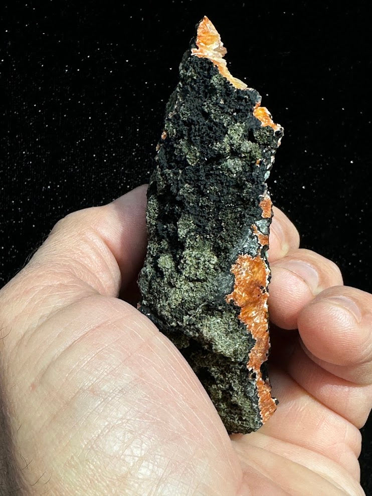 Orange Heulandite