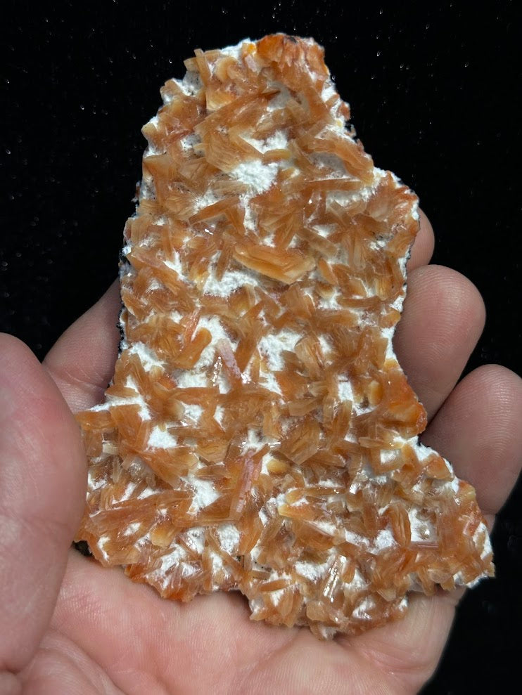 Orange Heulandite
