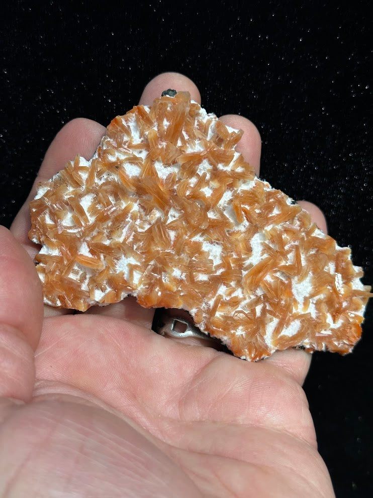 Orange Heulandite