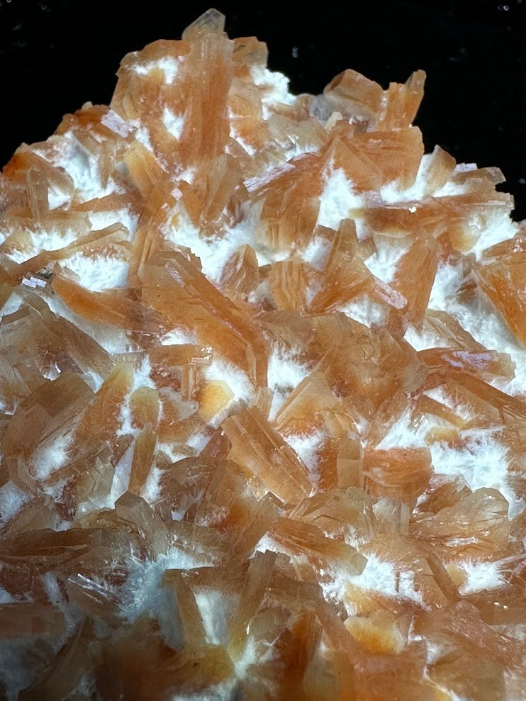 Orange Heulandite