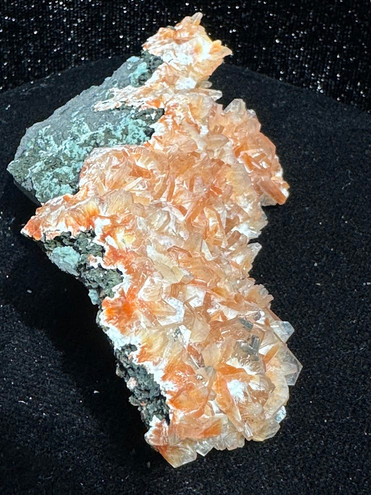 Orange Heulandite
