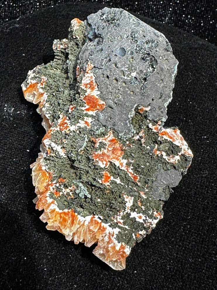 Orange Heulandite