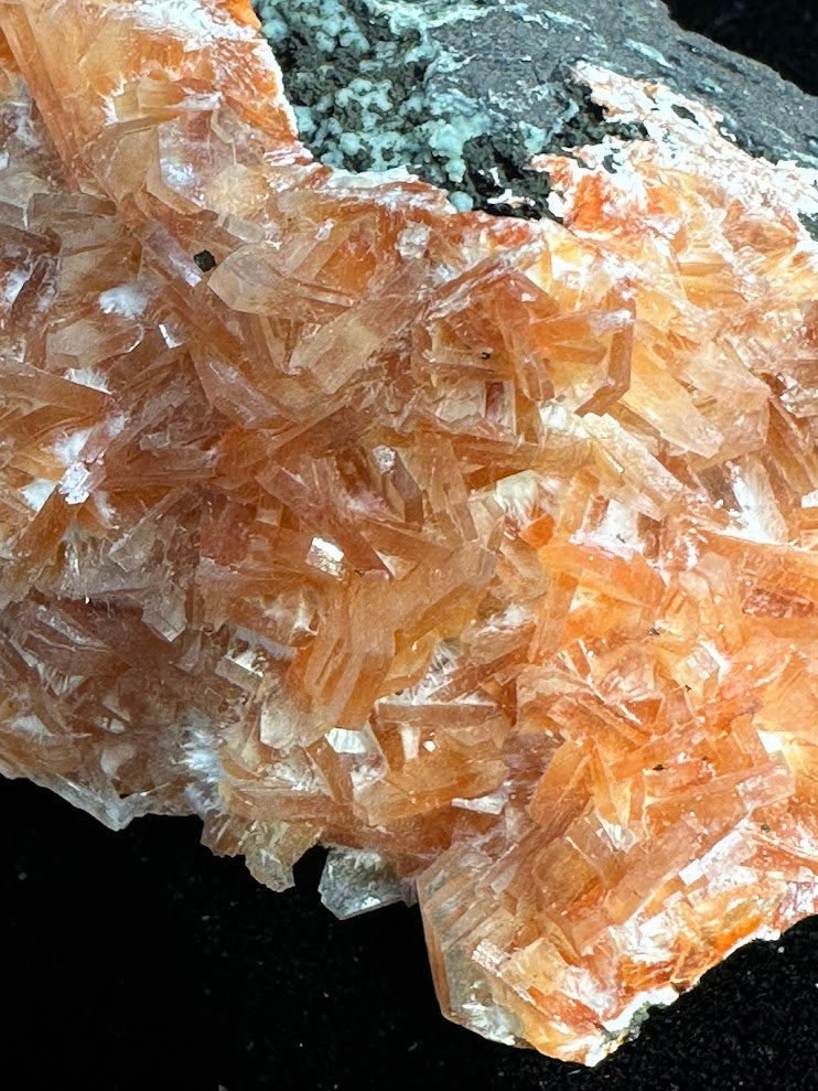 Orange Heulandite