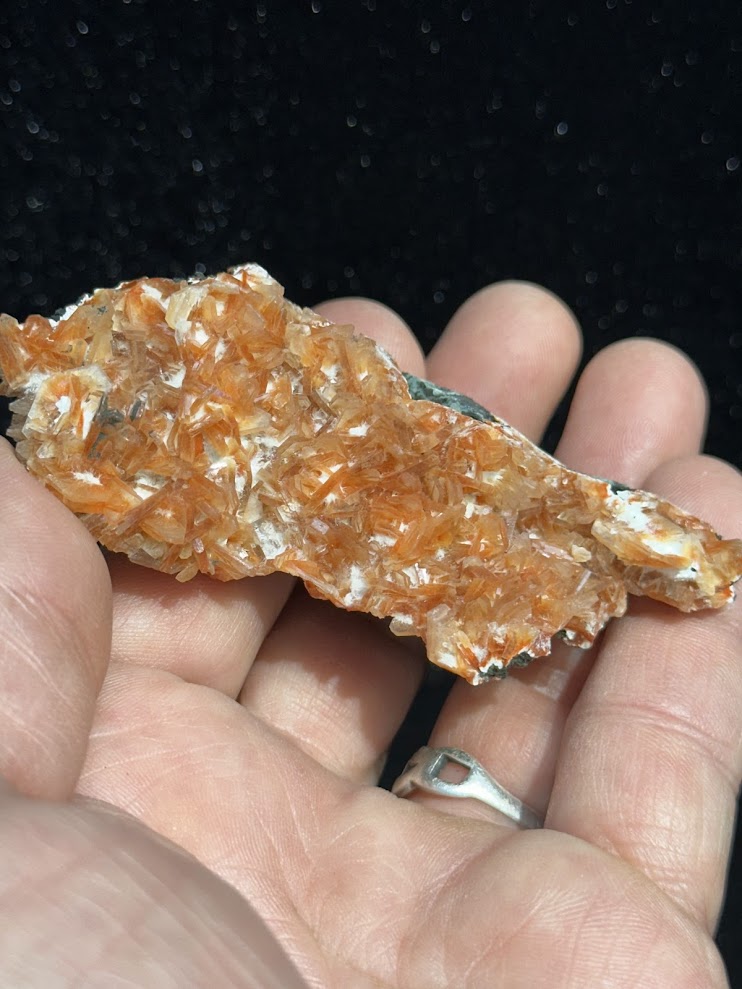 Orange Heulandite
