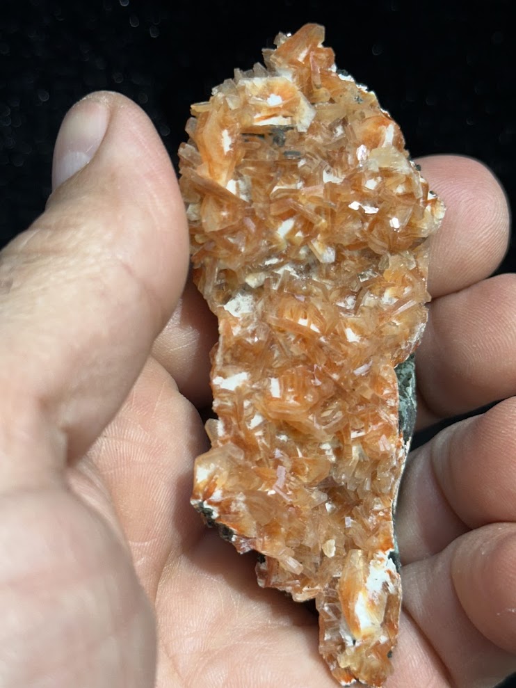 Orange Heulandite