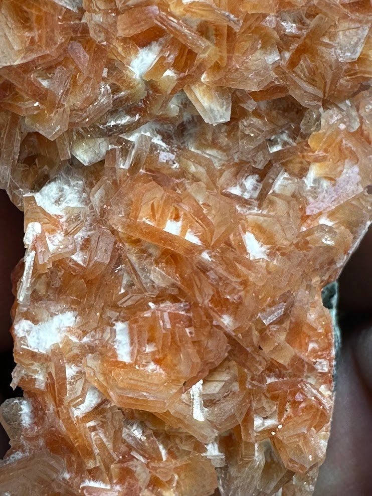 Orange Heulandite