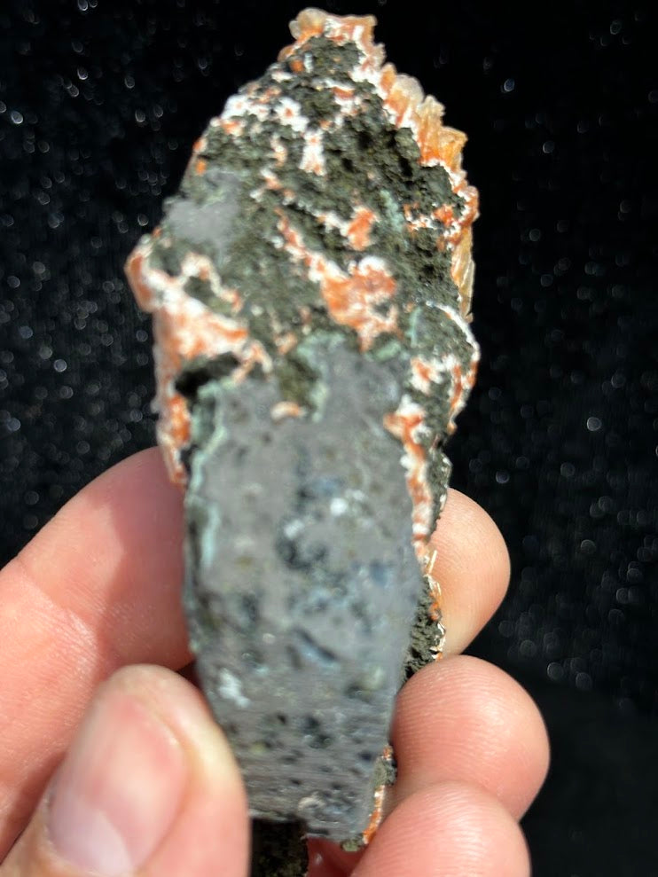 Orange Heulandite