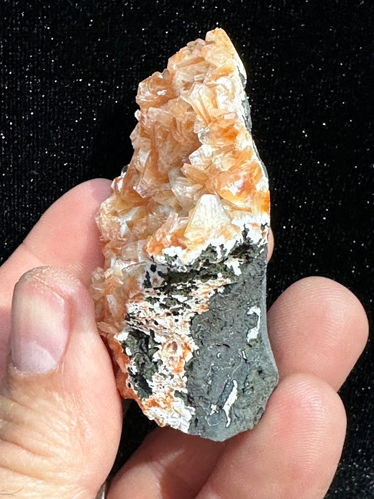 Orange Heulandite