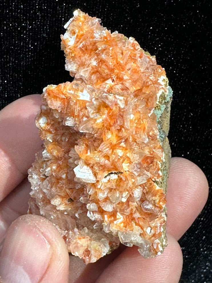Orange Heulandite
