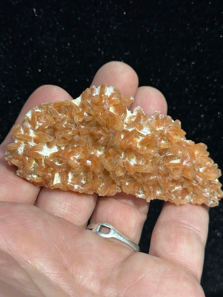 Orange Heulandite