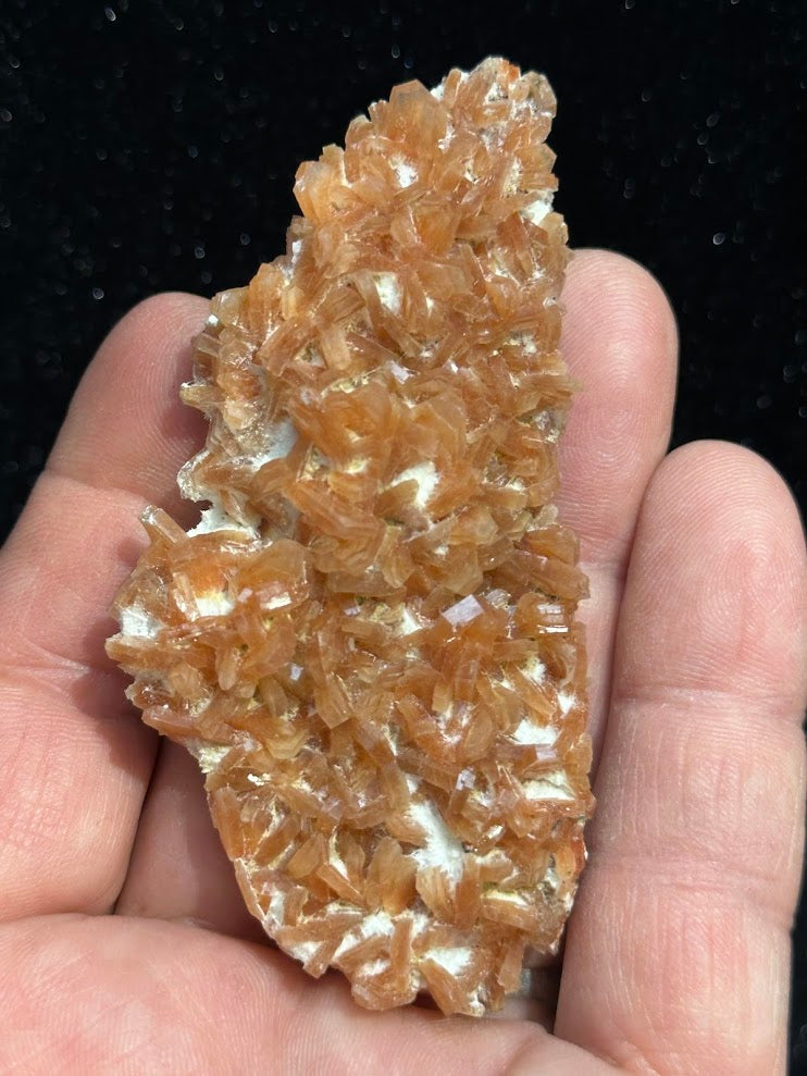 Orange Heulandite
