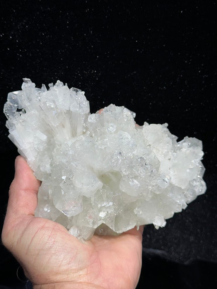 Diamond Apophyllite with scolecite