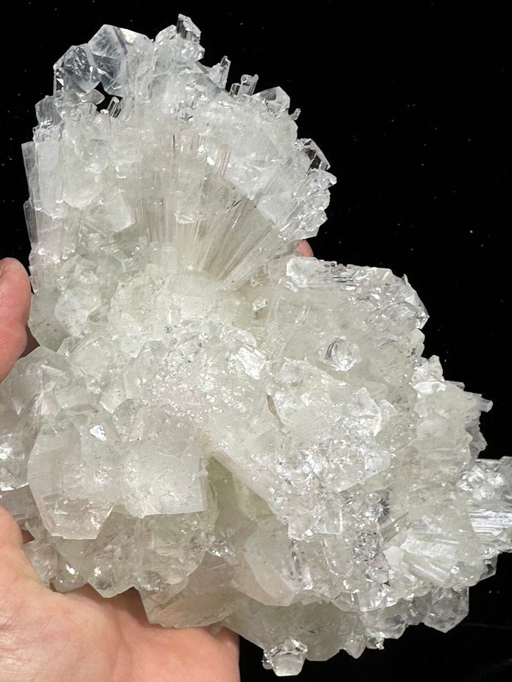 Diamond Apophyllite with scolecite