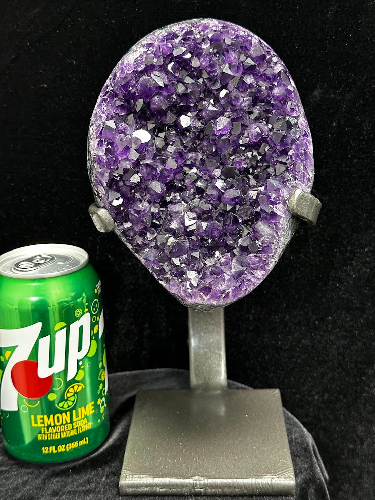 D-Uruguay Amethyst With Custom Stand