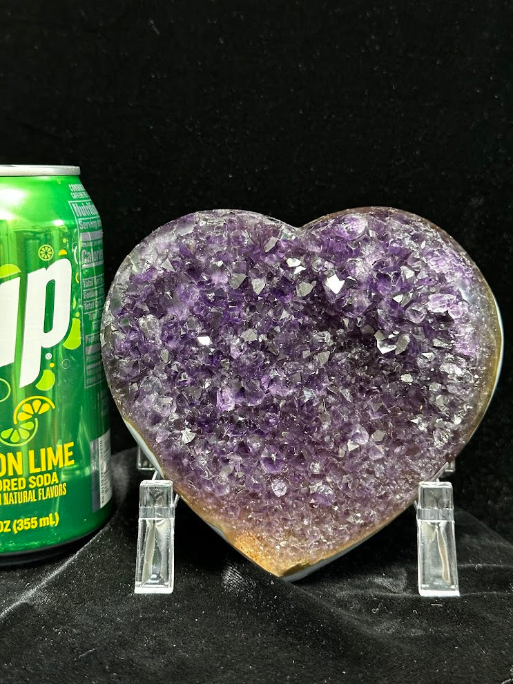 C-Uruguay Amethyst large hearts