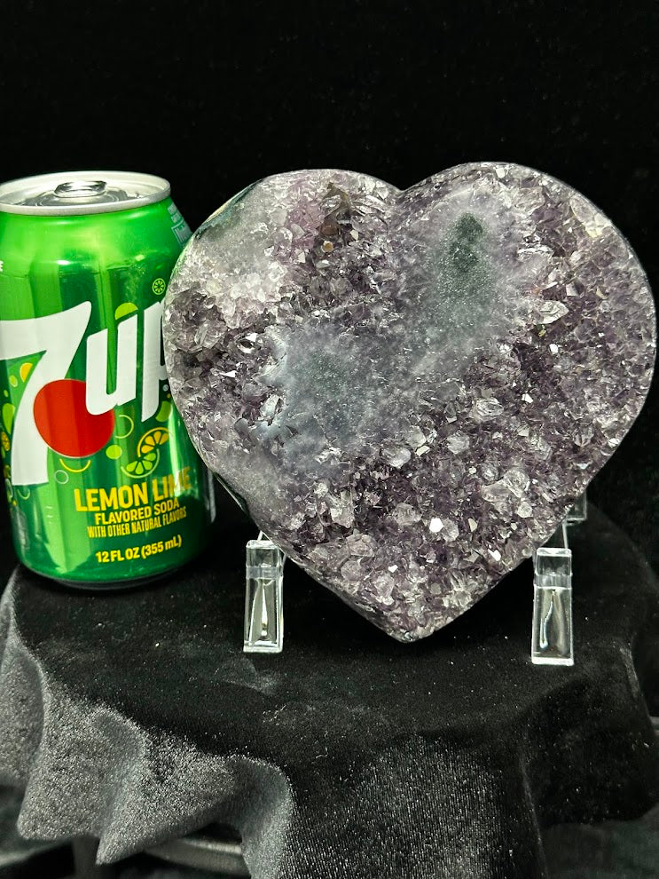 L-Uruguay Amethyst large hearts