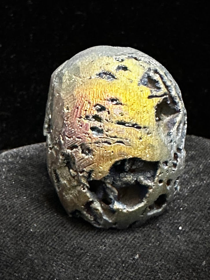 Rainbow Aura Skull -A