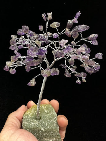 6 Inch Amethyst Gem Tree #4