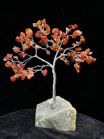 6 Inch Mixed Color Gem Tree #11