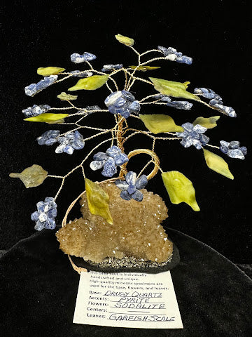 Custom hand maid original gem tree B