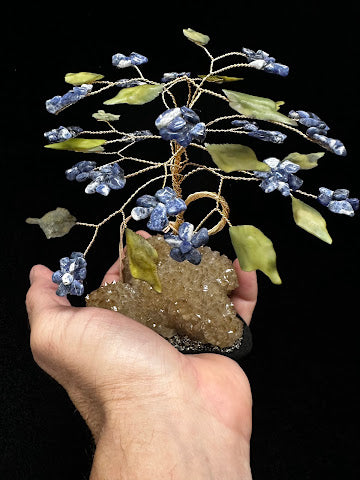 Custom hand maid original gem tree B