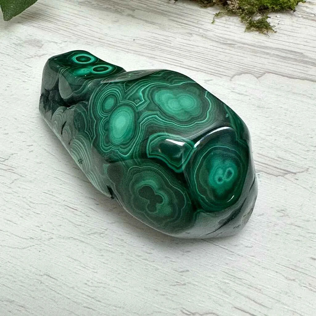 3" Malachite Polished A