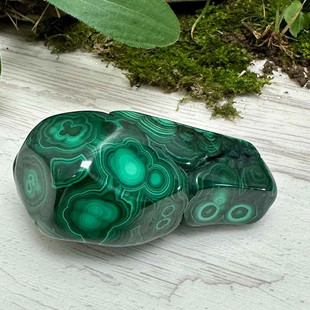 3" Malachite Polished A