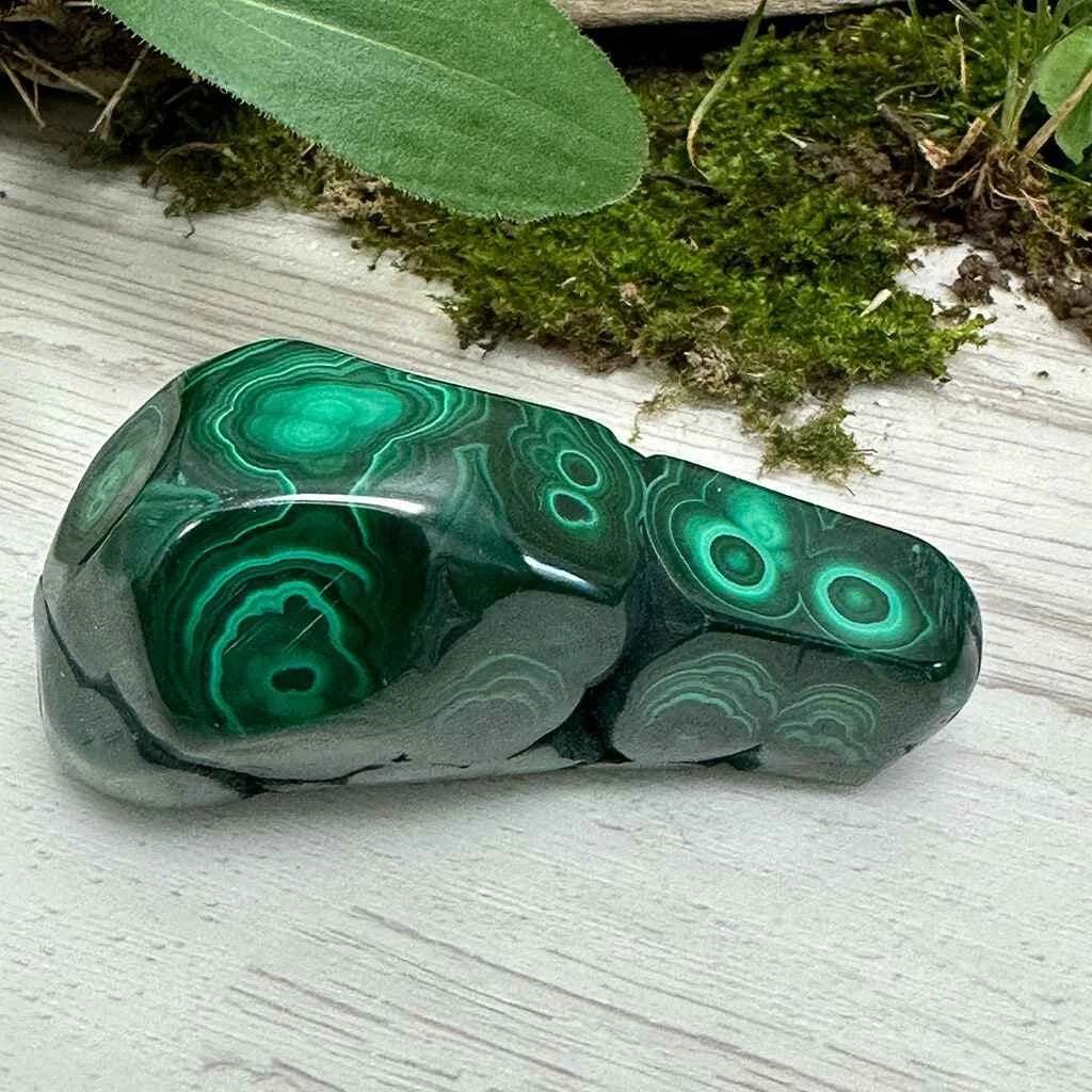 3" Malachite Polished A