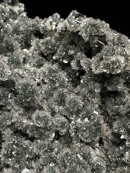 Green Drusy Heulandite Mineral Specimen