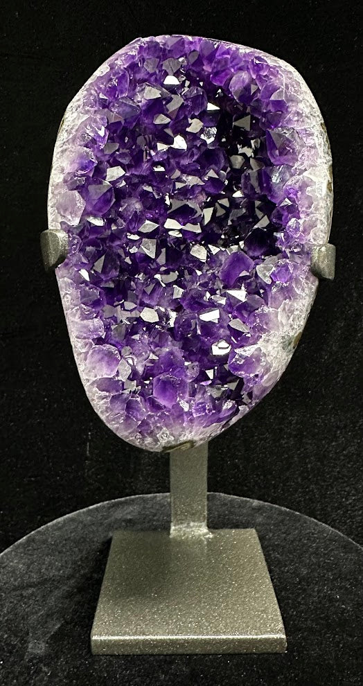 A-Uruguay Amethyst With Custom Stand