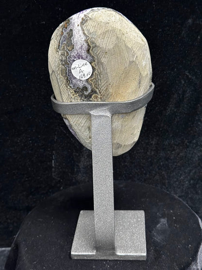 A-Uruguay Amethyst With Custom Stand