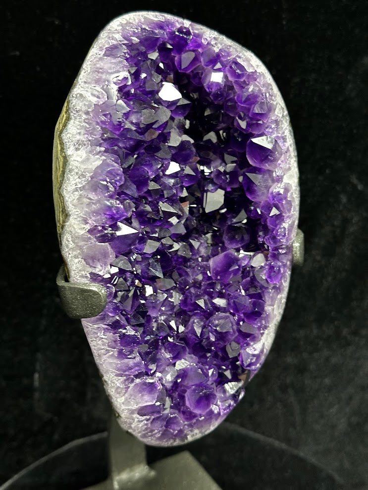 A-Uruguay Amethyst With Custom Stand
