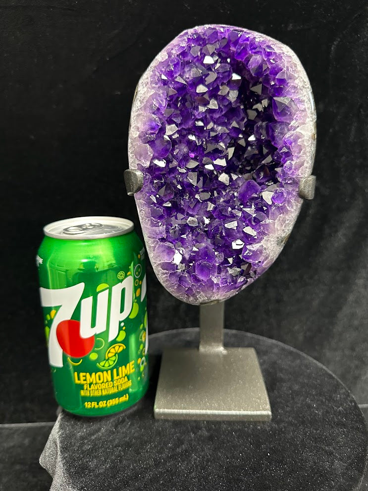 A-Uruguay Amethyst With Custom Stand