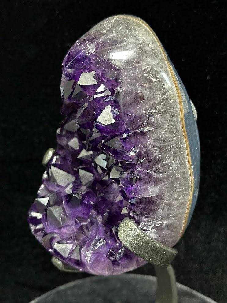 B-Uruguay Amethyst With Custom Stand