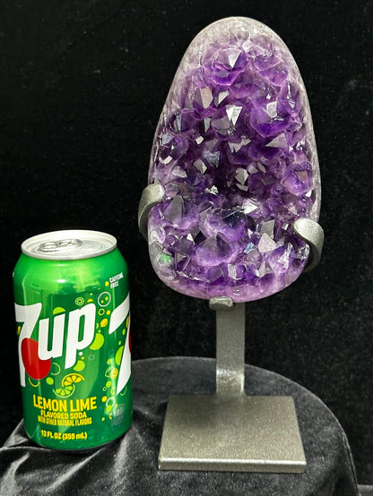 B-Uruguay Amethyst With Custom Stand