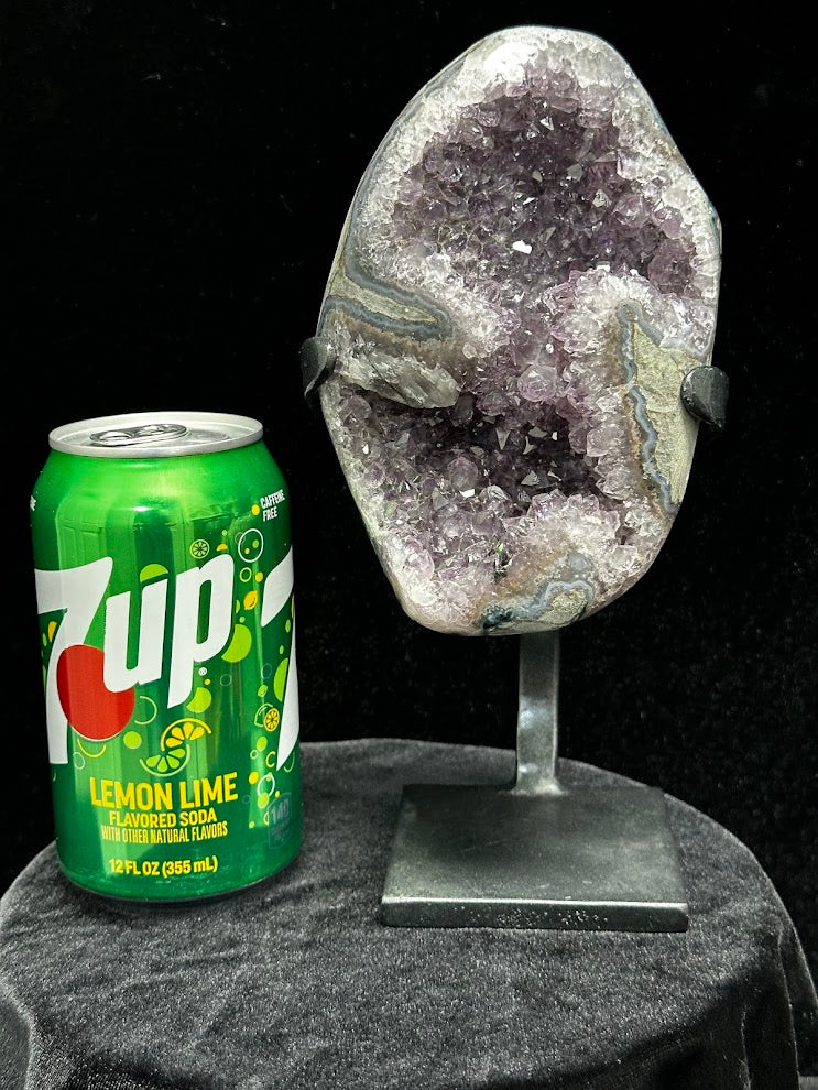 C-Uruguay Amethyst With Custom Stand