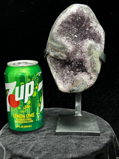 C-Uruguay Amethyst With Custom Stand