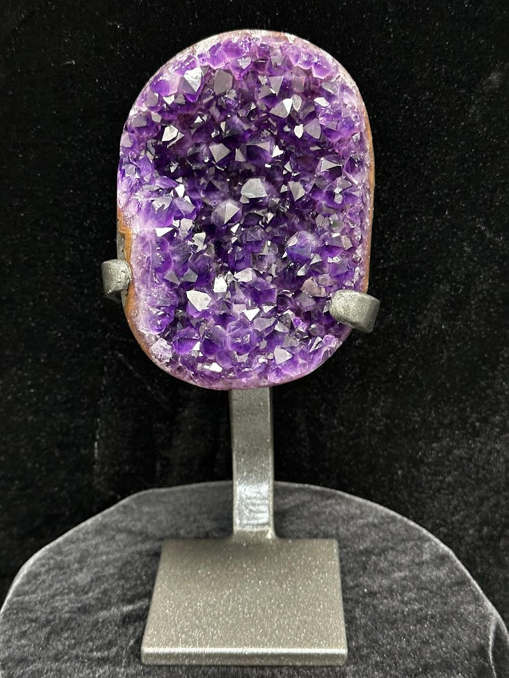 F-Uruguay Amethyst With Custom Stand
