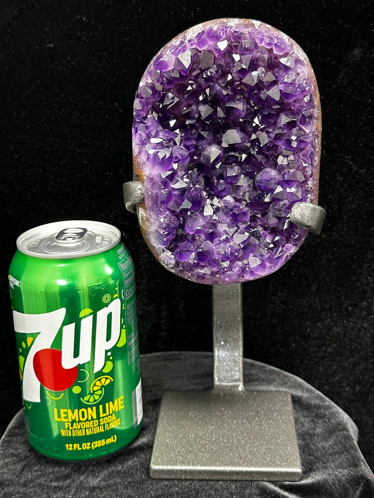 F-Uruguay Amethyst With Custom Stand